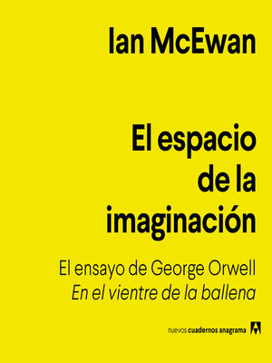 cover image of El espacio de la imaginación
